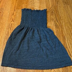 Lucy Girl’s Grey Strapless Dress Size L (14)